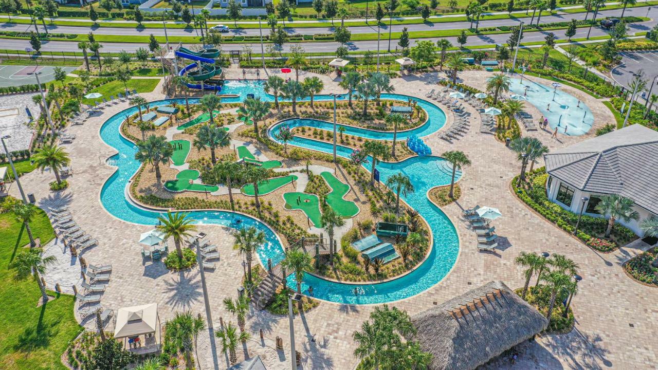 Only 5 Miles From Disney! Free Water Park! 2 Bed, 2 Bath Condo, Sleeps 8 Kissimmee Exterior foto